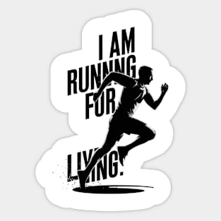 Runner's Life Sticker